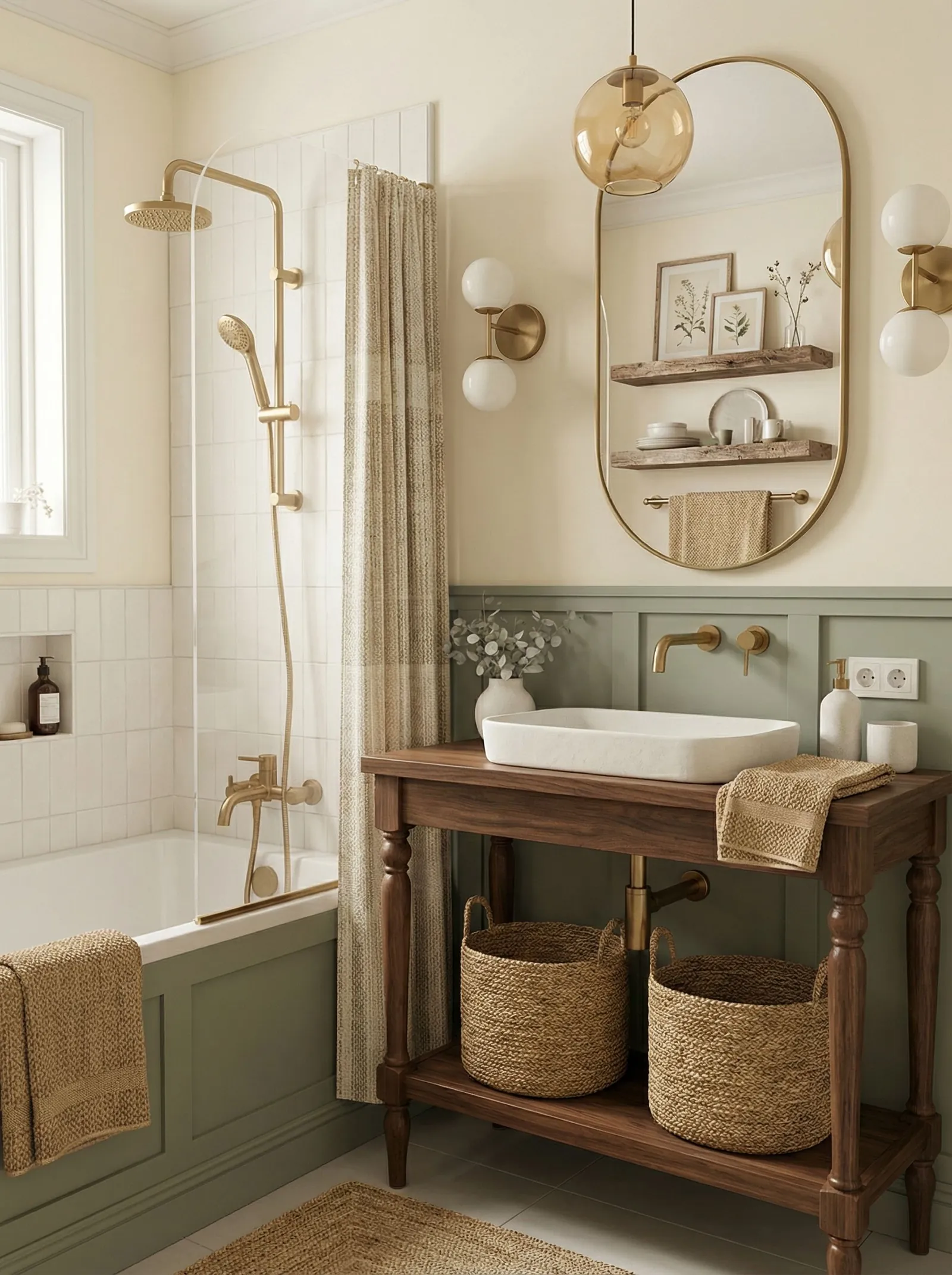 Farmhouse bathroom