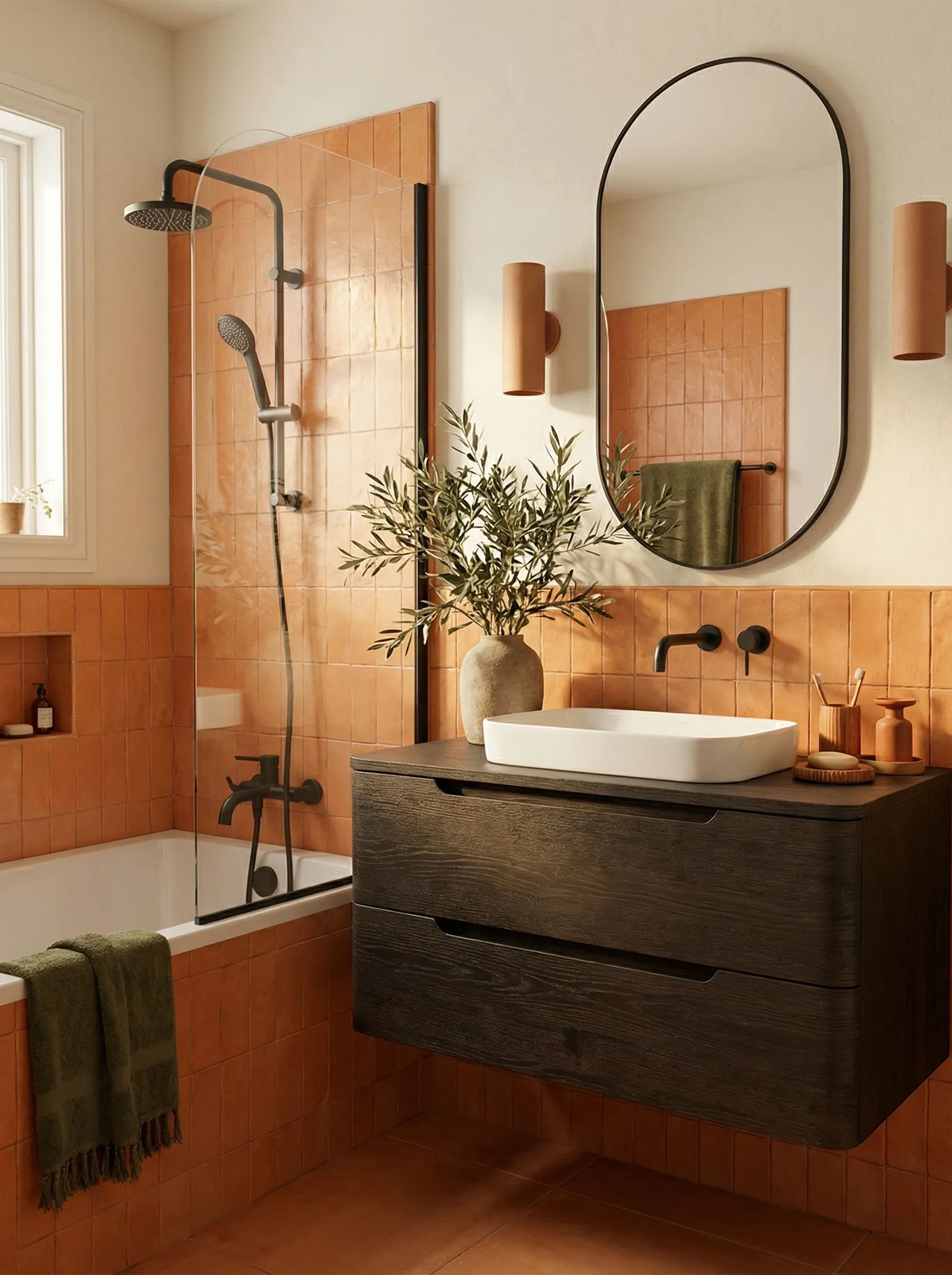 Mediterranean bathroom