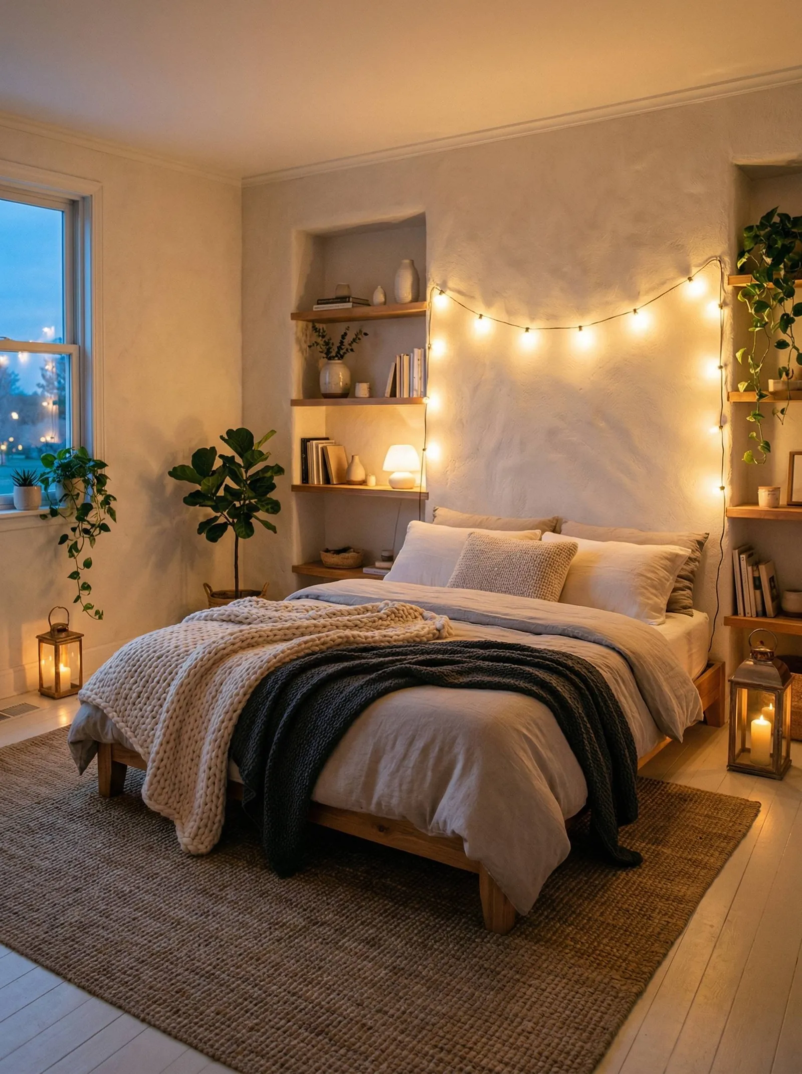 Rustic bedroom