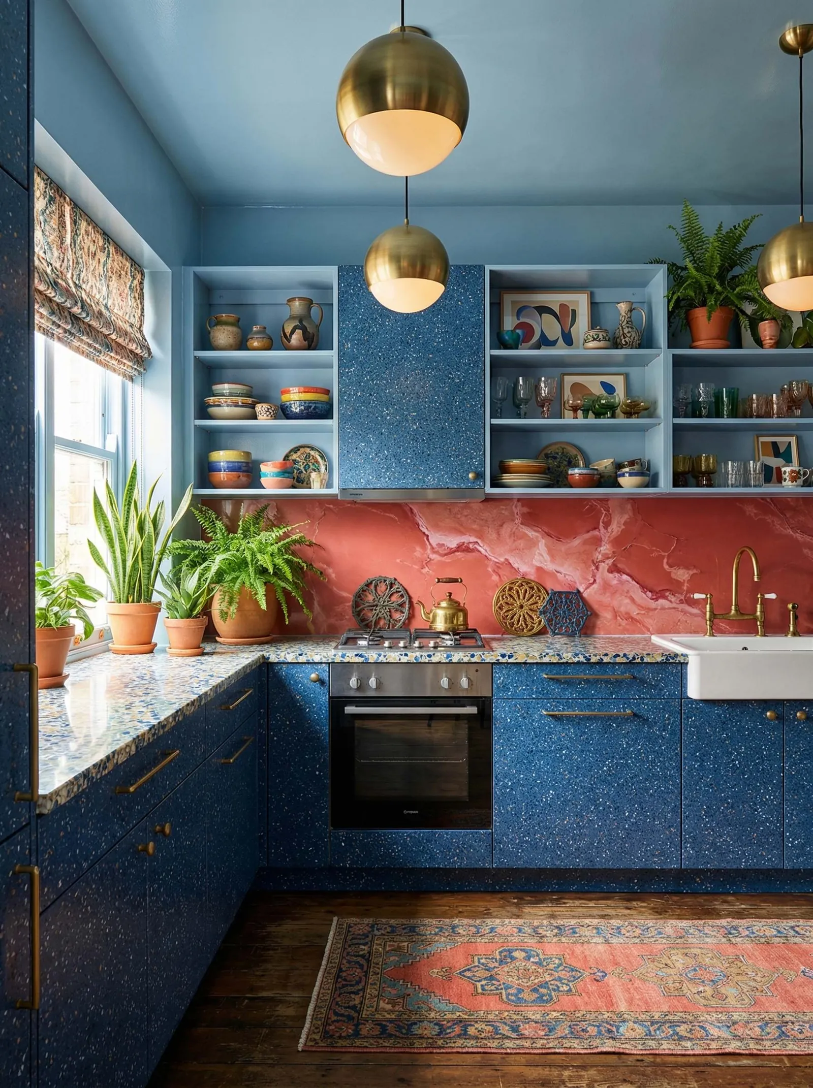 Maximalist kitchen
