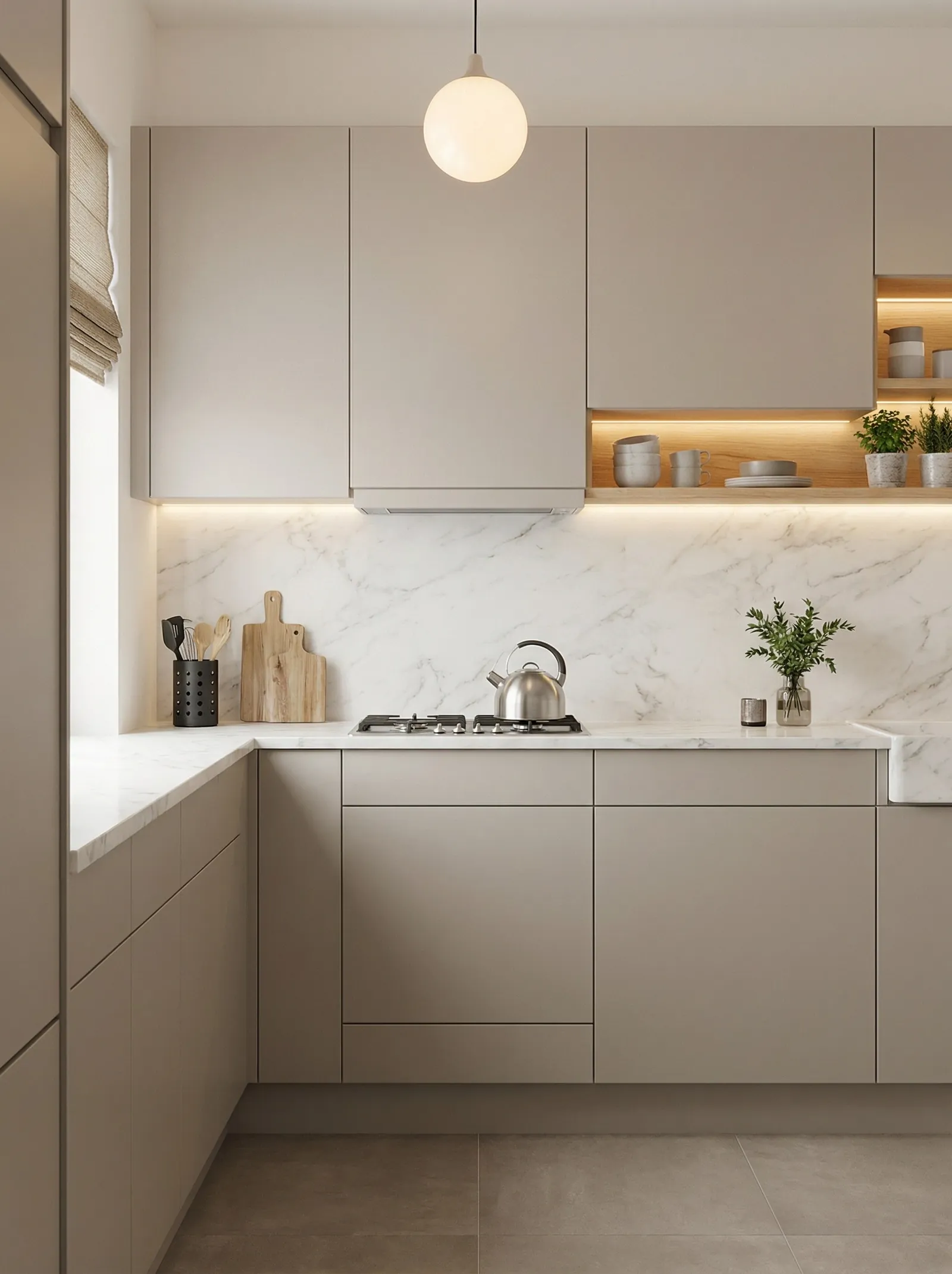 Minimalist kitchen