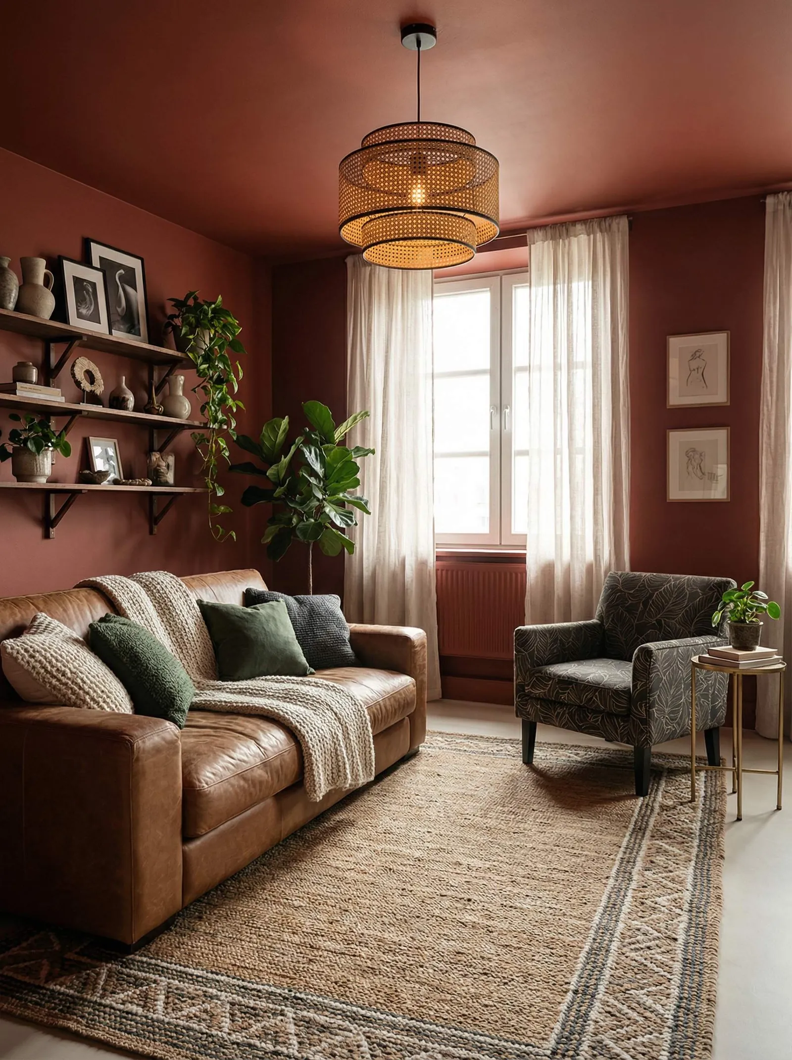 Boho living room